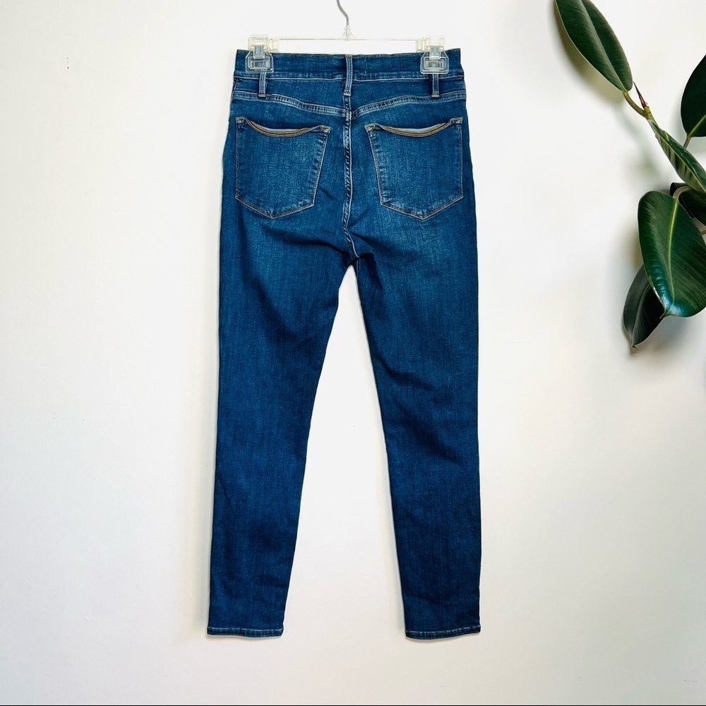 FRAME Denim Le High Skinny Crop Jeans Size 26 - Picture 5 of 11